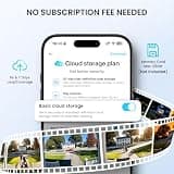 ieGeek Wireless Video Doorbell Camera with 2K HD and Free Cloud Storage