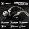 Linsoul SIMGOT EM6L 1DD+4BA Hybrid Driver High-Resolution Gaming In-Ear Monitors