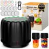 Snuuoby Upgraded 2500mAh Electric Mason Jar Vacuum Sealer Kit with LED Display