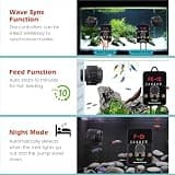 Hygger Adjustable Flow Aquarium Wave Maker Circulation Pump with Fish Guard, 1500 GPH