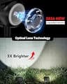 Sunyardlux Monocular RGB+3CCT Solar Tree Spotlights, Multi-Color LEDs (8-Pack)