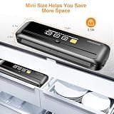 MegaWise 80kPa Countertop Vacuum Sealer Machine with Built-in Bag Cutter