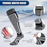 Cirorld Seamless Toe High-Content Merino Wool Insulated Ski Socks (2-Pair)