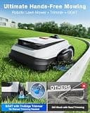 ECOVACS Goat A3000 LiDAR PRO Robotic Lawn Mower with Wire-Free Boundary Navigation