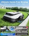 ECOVACS Goat A3000 LiDAR PRO Robotic Lawn Mower with Wire-Free Boundary Navigation