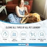 ACTIVE Enzyme-Based Pet Laundry Detergent Odor Remover for HE Washers, 64 Loads