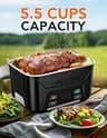 EAST OAK Cordless Electric Heated Lunch Box with Exact-Time Scheduling