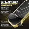 TENVINA Hercules Pro Thermoformed T700SC Carbon Fiber Elongated Pickleball Paddle