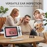 Jytone Digital Otoscope Inspection Kit with 4.5-Inch Screen and 32GB