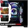 SAAV CORE Gaming PC Bundle with Ryzen 7 5800X, RTX 5060, Dual 24" Monitors