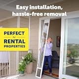 PetSafe Heavy-Duty Sliding Glass Pet Door Insert with Adjustable Height, XL