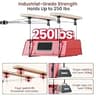 Pacikwest 4-Point Self-Leveling Truck Cap Hoist System for Garage Ceiling