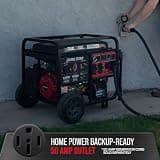 DuroStar DS13000MX 13,000-Watt Dual Fuel Portable Generator with MX2 Tech