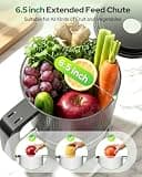 AFBEST 2026 Upgraded Cold Press Juicer Machine with 6.5-Inch Wide Chute and Smart Touch
