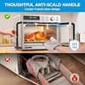 Midea Flexify Classic French Door Air Fryer Toaster Oven Combo, 26.4-Quart Size
