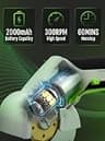 EXPEDMAN 4V Cordless Electric Cutting Tool with Titanium Coated Blades