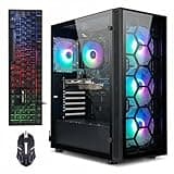 STGAubron Gaming PC Bundle with Intel Core i7, RTX 2060 Super, 24" Monitor