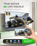 AIMIBO True 4K Wireless Display Miracast Receiver and HDMI Television Dongle