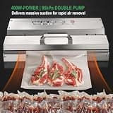 MAGIC SEAL MS450 16-Inch Stainless Steel Commercial Vacuum Sealer for Heavy Use