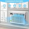 MERXENG 10,000 BTU Window Air Conditioner Featuring a Rotary GMCC Compressor