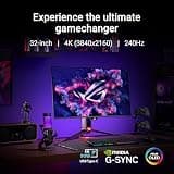 ASUS ROG Swift PG32UCDM 32-Inch 4K QD-OLED 240Hz High-Performance Gaming Monitor