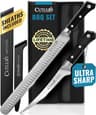 Cutluxe Artisan Series 2-Piece BBQ Knife Set with Slicing and Boning Knives