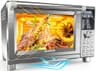 Nuwave Bravo XL Pro Air Fryer Toaster Oven with Reversible Grill Plate, 30-Quart