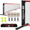 Hoverphenix Regulation Portable Pickleball Net System with 4 Paddles & Balls