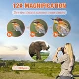 Sogries 12x50 ED Premium High-Definition Binoculars for Low-Light Viewing