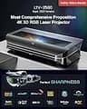 AWOL VISION LTV-2500 4K UHD Triple-Laser Ultra-Short-Throw Home Projector