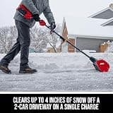 SKIL PWR CORE 40 PSS1200C-10 12-Inch Brushless Cordless Snow Shovel Kit