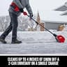 SKIL PWR CORE 40 PSS1200C-10 12-Inch Brushless Cordless Snow Shovel Kit
