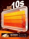 Smart Mica Infrared Convection Panel Space Heater with Wi-Fi App Control