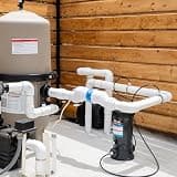 XtremepowerUS Saltwater Pool Chlorinator System with Flow Switch - 40K Gal