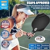 GARYE USAPA Approved Lightweight Carbon Fiber Pickleball Paddle 4-Pack