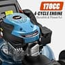 SENIX 21-Inch 170cc 4-Cycle Gas Powered Front-Wheel Drive Self-Propelled Lawn Mower