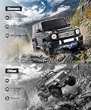 ELEMARA 2-Seater Licensed Mercedes-Benz G-Class G500 24V 4WD Ride-On with Remote