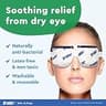 Bruder Moist Heat Eye Compress with Patented MediBeads for Natural Eye Relief