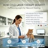 7000mAh Triple Wavelength Cold Laser Therapy Device for Deep Tissue Pain