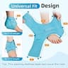 Comfytemp Reusable Ankle Ice Pack Wrap 2-Pack for Hot and Cold Therapy