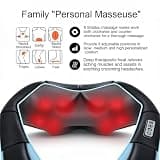Mo Cuishle Shiatsu Back Shoulder and Neck Massager with Heat, 4D Nodes