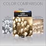 Wintergreen Lighting Commercial-Grade 5mm LED Icicle Lights 70-Bulb 7-Foot