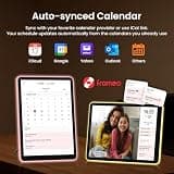 ApoloSign 10-Inch 2K QHD Neon Light Digital Picture Frame with Smart Calendar