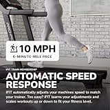 ProForm Carbon TL Interactive Smart Home Treadmill with iFIT, 300 lbs Capacity