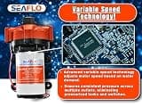 SEAFLO 56A Series Smart Variable Speed Water Pressure Pump for RVs, 5.0 GPM