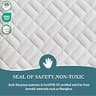 Sleepmax 14-Inch Deluxe Euro-Top Medium-Feel Hybrid Spring Mattress, Queen
