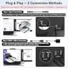 14.1-inch 1080P IPS Dual Screen Portable Monitor Extender for 13 to 17.3-inch Laptops