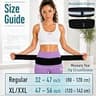 PlayActive Sacroiliac SI Joint Hip Belt with Non-Slip Smart Tab Closures