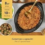 Crock-Pot Large Programmable Slow Cooker with Auto Warm Setting, 8-Quart