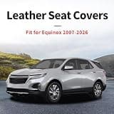 Banklif Custom Fit Breathable Leather Seat Covers for the Chevy Equinox